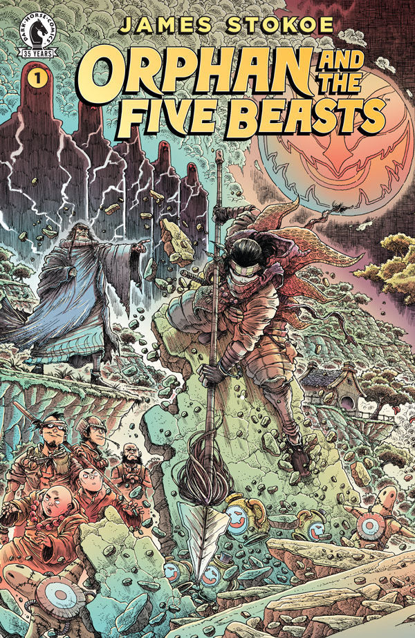 ORPHAN AND THE FIVE BEASTS #1 comic book cover