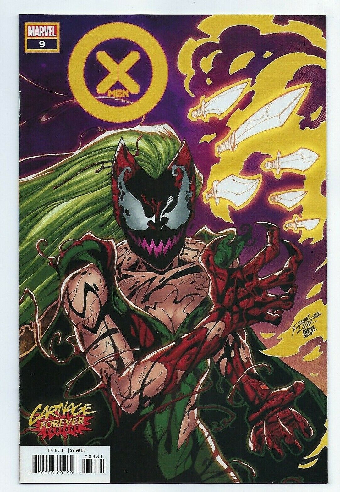 X-MEN #9 CARNAGE FOREVER VARIANT