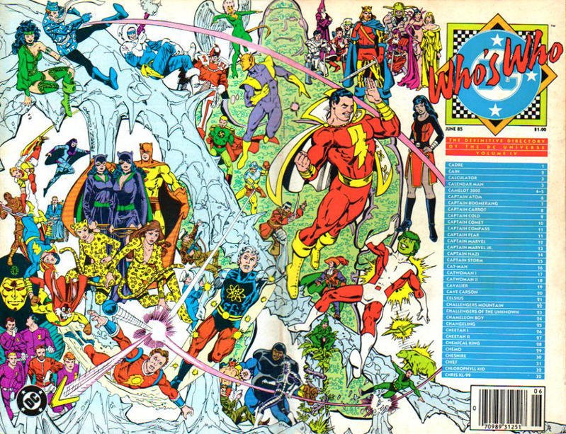 WHO'S WHO JUNE 1985 NEWSSTAND