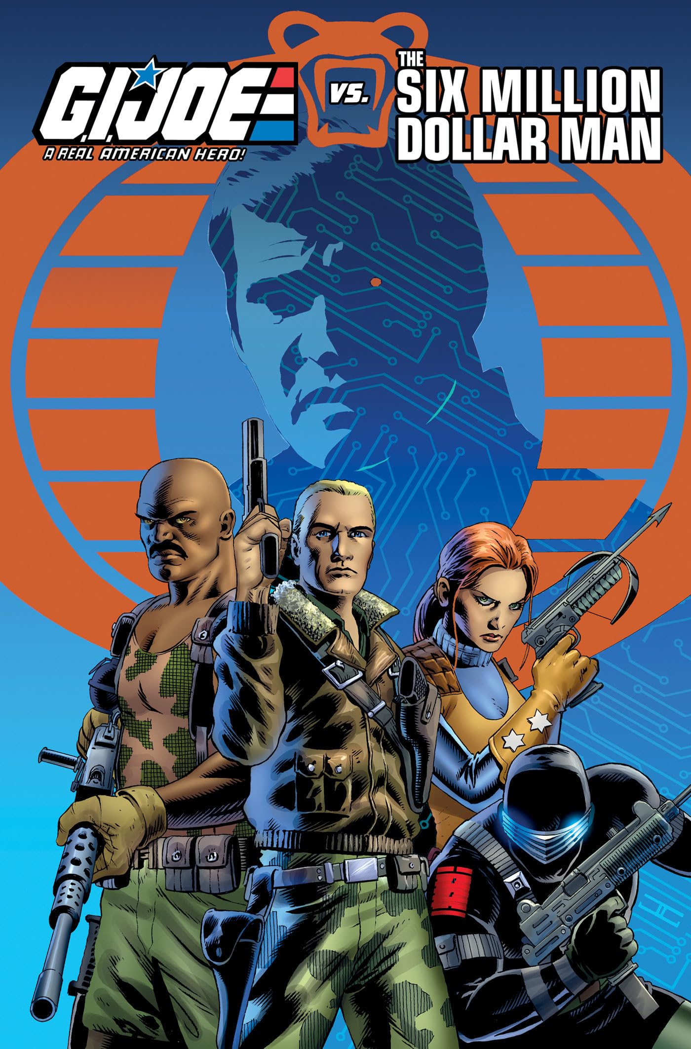 G.I. JOE A REAL AMERICAN HERO VS. THE SIX MILLION DOLLAR MAN #1