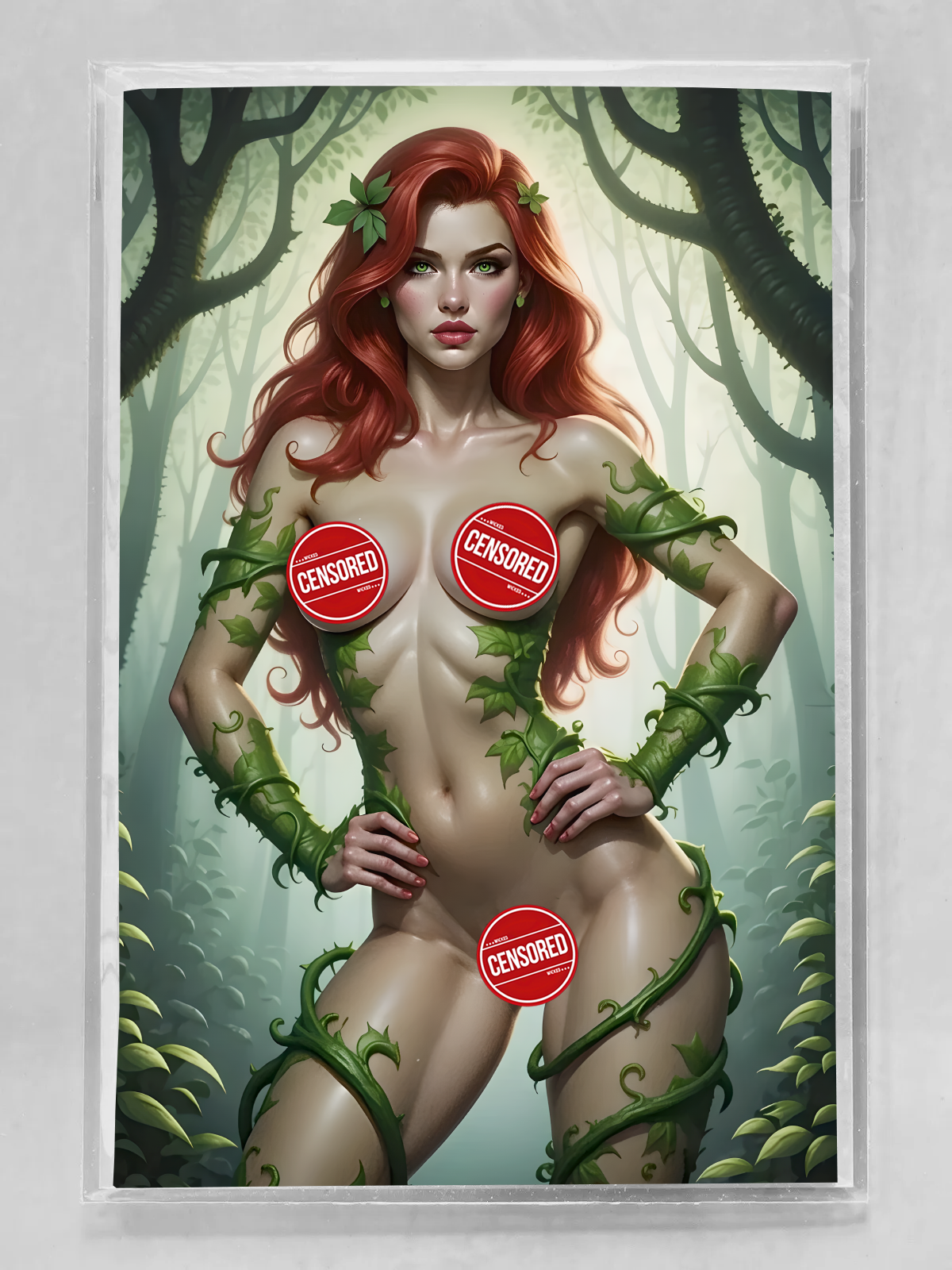 Poison Ivy - Welcome to the Jungle - Cover B | Wicked Comic books Exclusive limited to 100 w/coa comic book cover