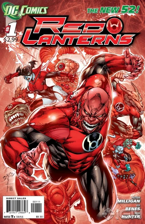 RED LANTERNS #1 comic book cover