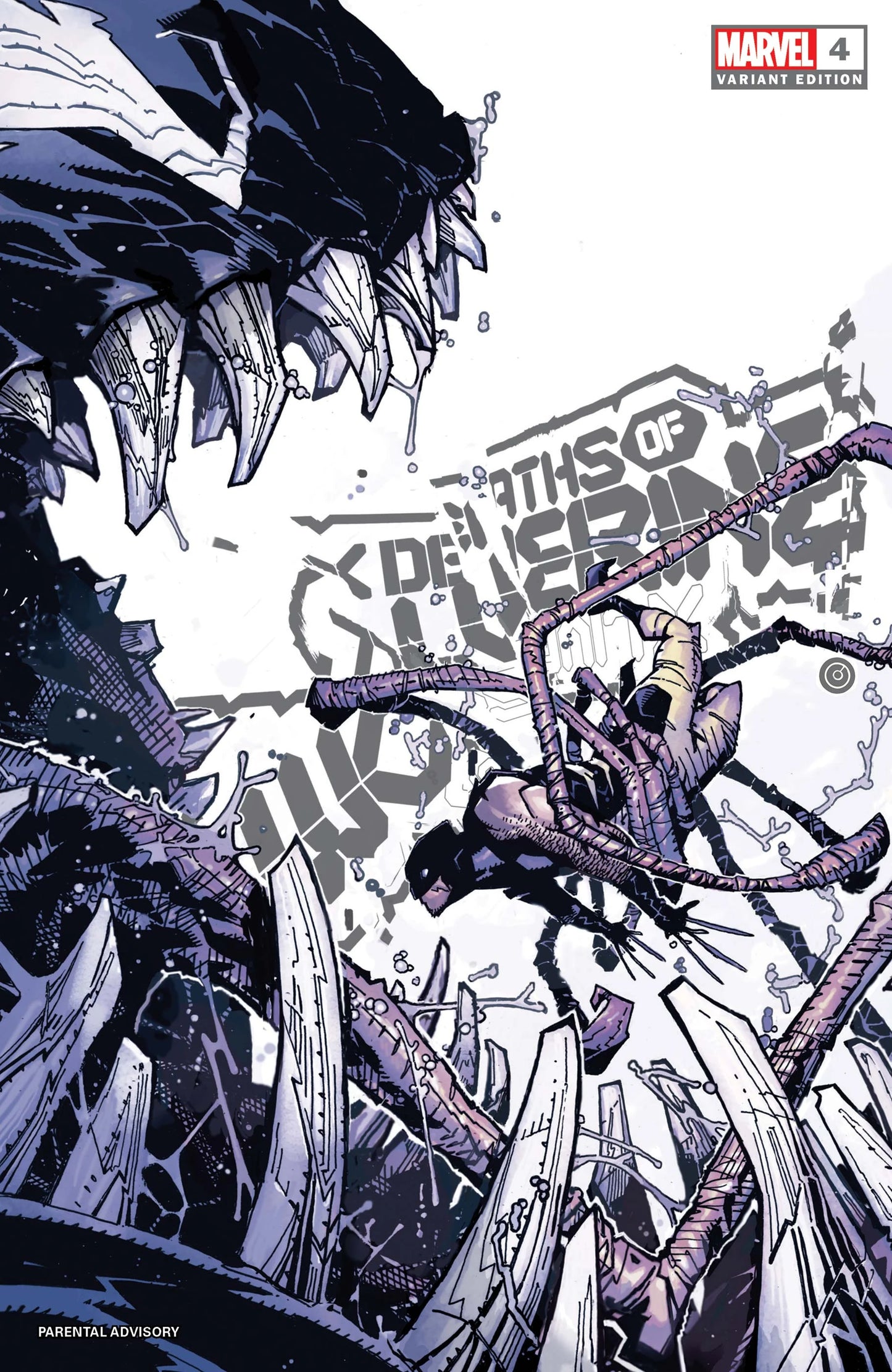 X DEATHS OF WOLVERINE #4 CHRIS BACHALO VENOM VARIANT