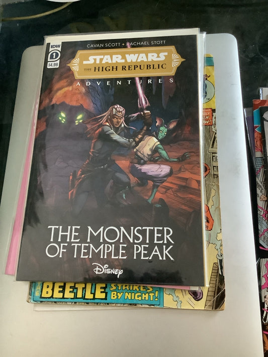 Star Wars The High Republic Adventures The Monster of Temple Peak #1 Cover A photographed copy