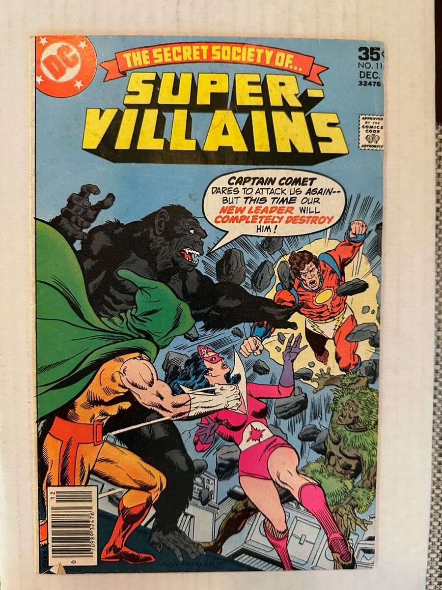 SECRET SOCIETY OF SUPER-VILLAINS # 11 NEWSSTAND