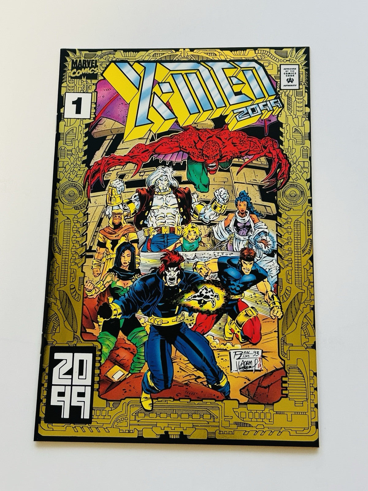 X-MEN 2099 #1 RON LIM GOLD FOIL