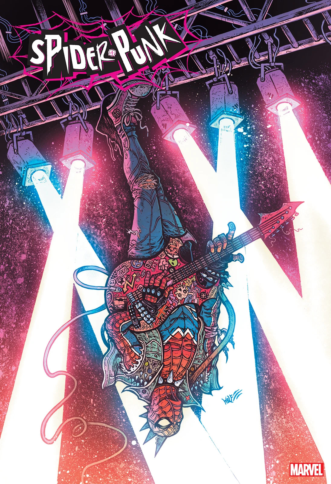 SPIDER-PUNK #1 MARIA WOLF VARIANT