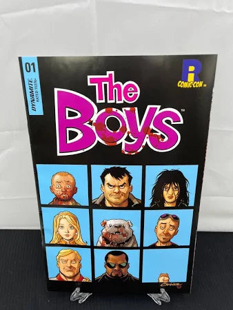 THE BOYS #1 RI COMIC CON EXCLUSIVE DYNAMITE AMANDA CONNOR COVER