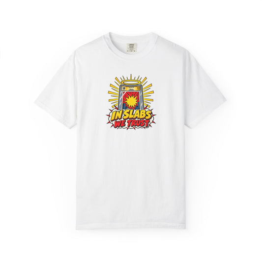 In Slabs We Trust – Graded Comic Book Collector T-Shirt