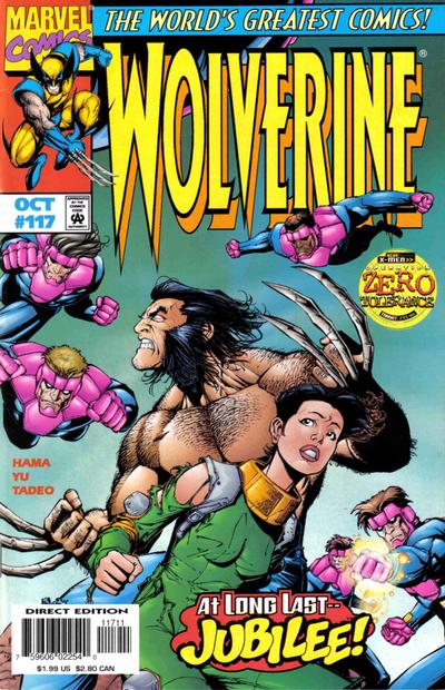 Wolverine #117 Direct Edition NM comic book cover