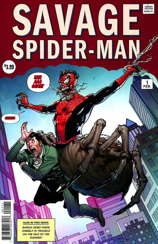 SAVAGE SPIDER-MAN #1 PEREZ VARIANT