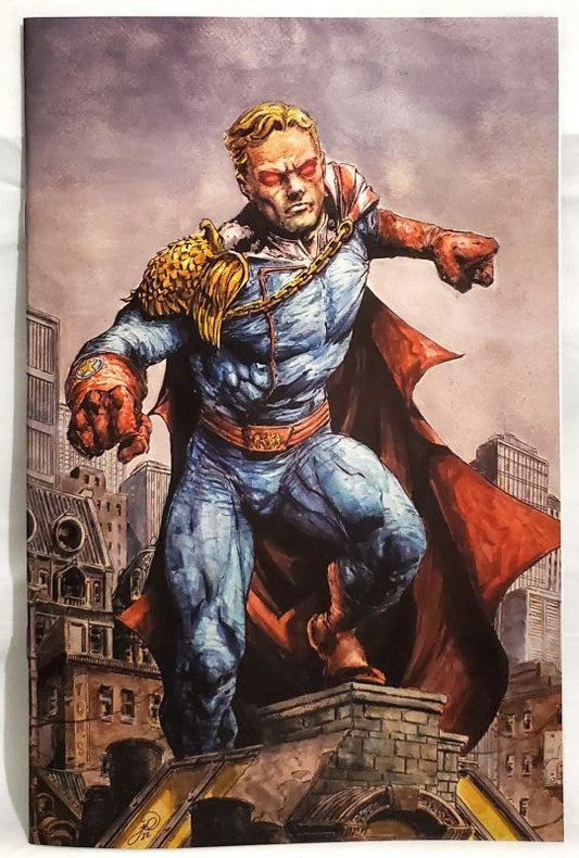 THE BOYS HEROGASM #1  VIRGIN COMICTOM101 EX., MILL GEEK COMICS EX.