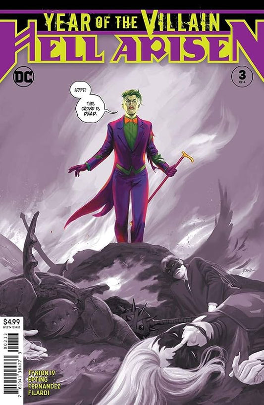 YEAR OF THE VILLAIN HELL ARISEN #3 THIRD PRINT