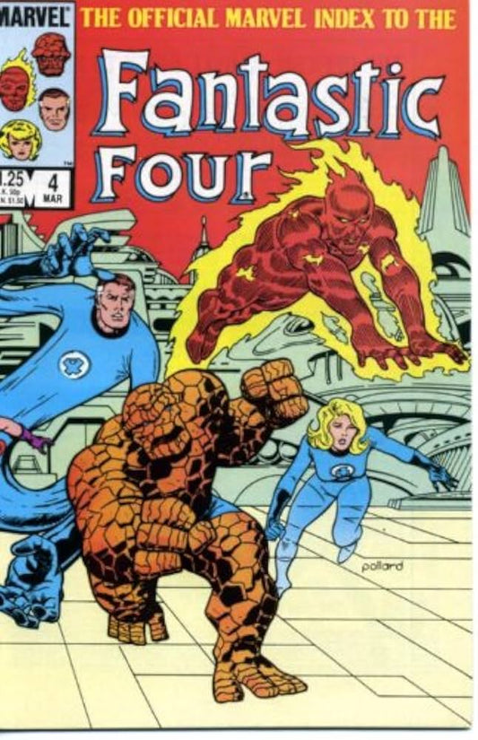 OFFICIAL MARVEL INDEX TO THE FANTASTIC FOUR #4
