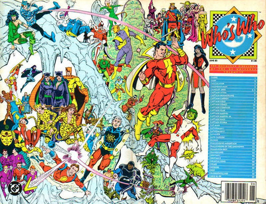 WHO'S WHO  JUNE 1985 NEWSSTAND