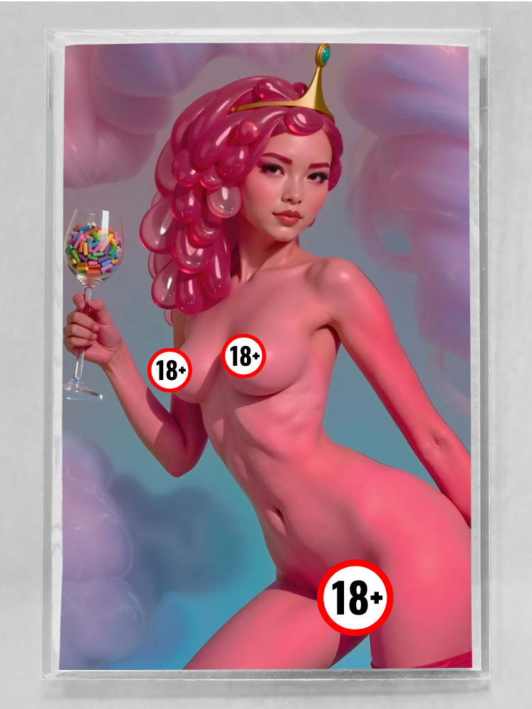 Bubblegum – Candy Kingdom Cosplay Virgin Cover | Wicked Comic Books Exclusive | Ltd 100 w/COA