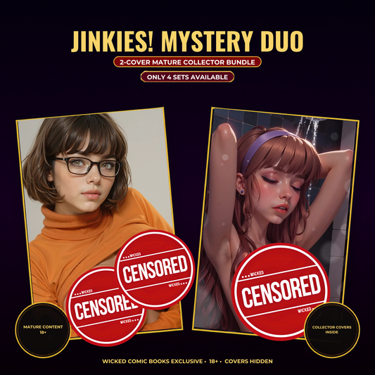 JINKIES! Velma & Daphne Naughty Cover Bundle | Wicked Comic Books Exclusive | w/COA