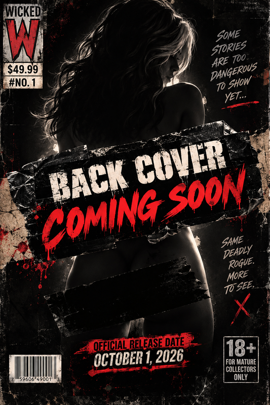 Rogue – Uncanny Dead | Full Naughty TWD #1 Homage | Pre-Order comic book cover 2