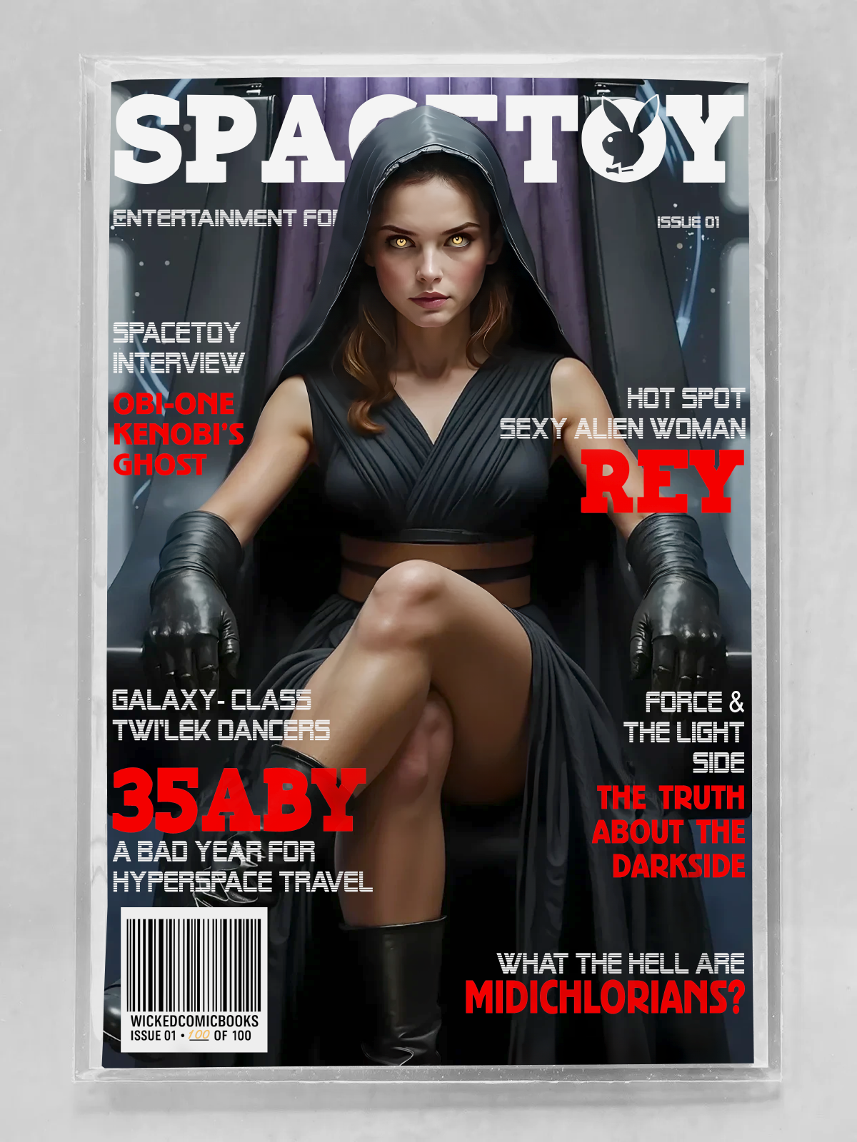 Spacetoy Issue #1 – CVR A Cosplay | Edition | Mature Art & Stories | Wicked Comic Books Exclusive limited to 100