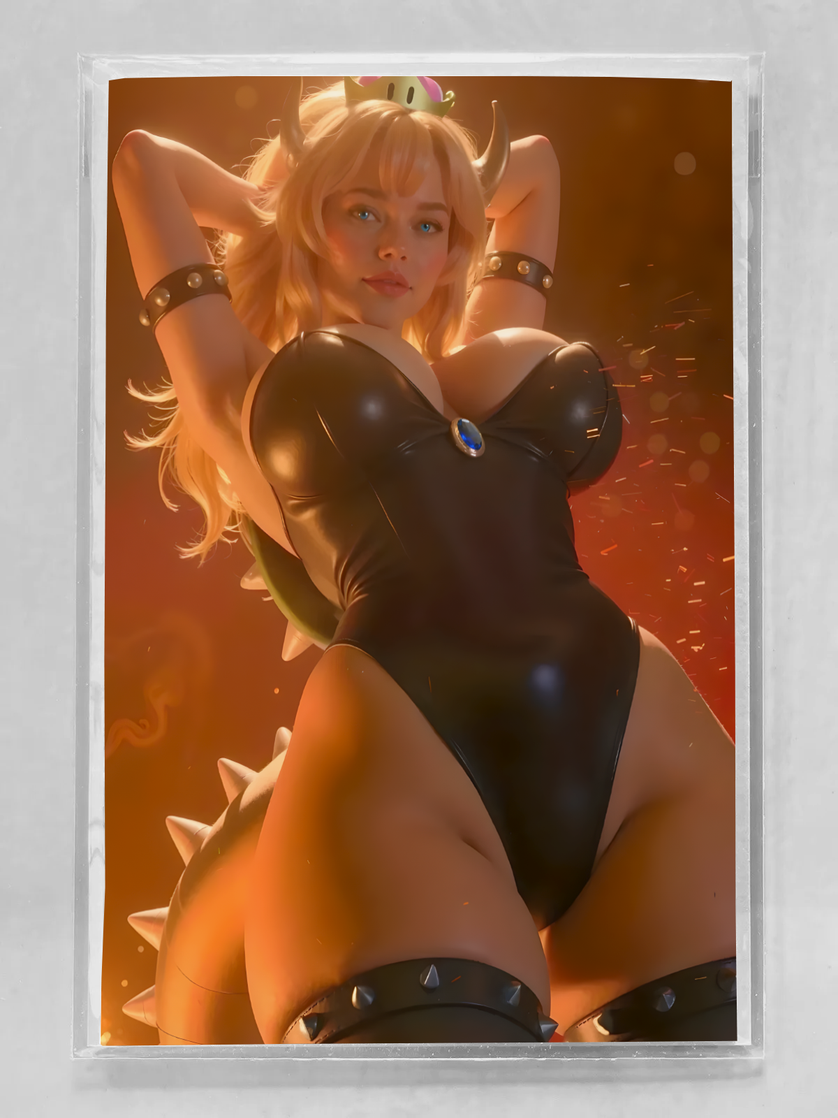 Super Mario - Bowsett Cosplay Cover | wicked Comic Books EXC. Ltd.. 100 W/COA