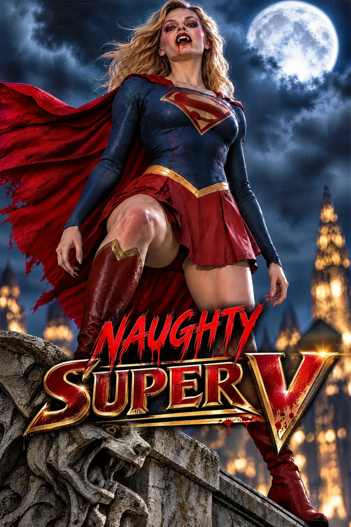 Naughty Super V front cover