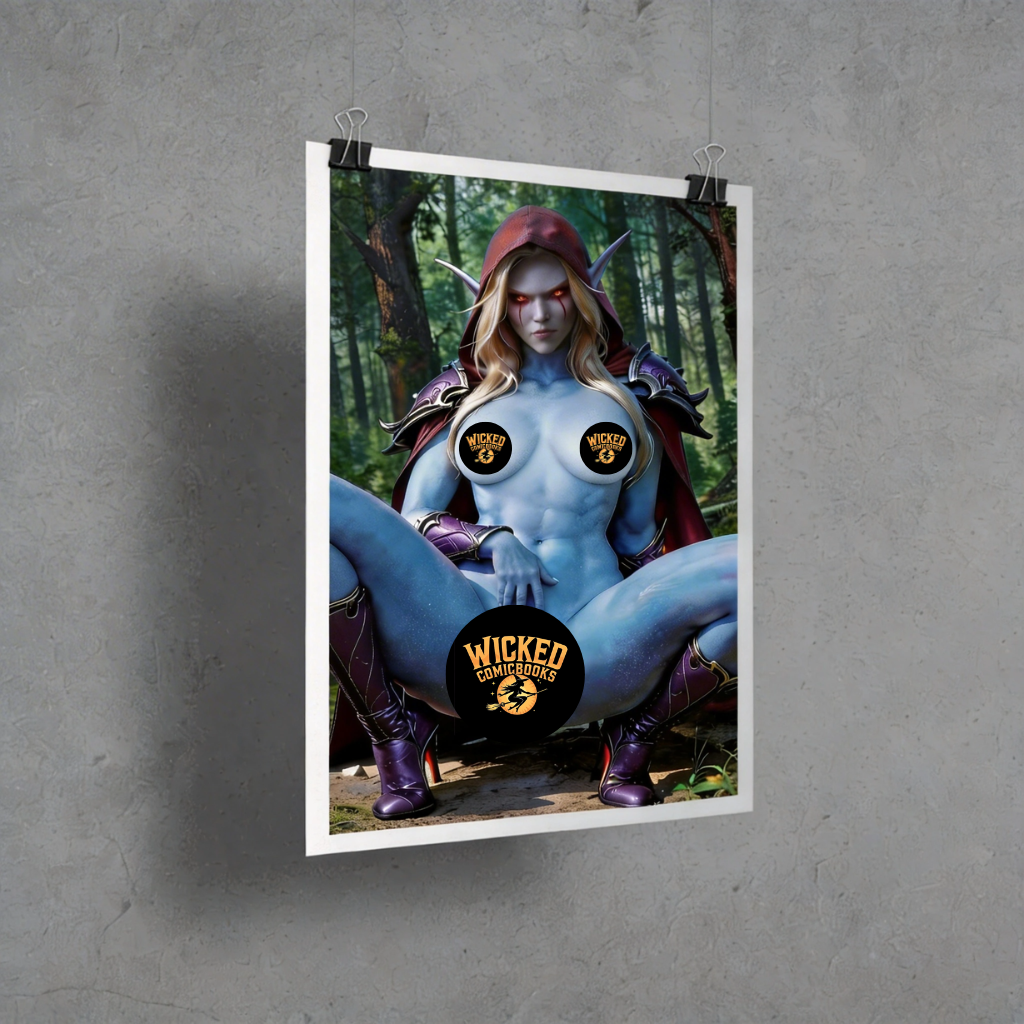 WOW | Sylvanna's Hunt | Wicked Comic Books Exclusive | Ltd 100w/COA