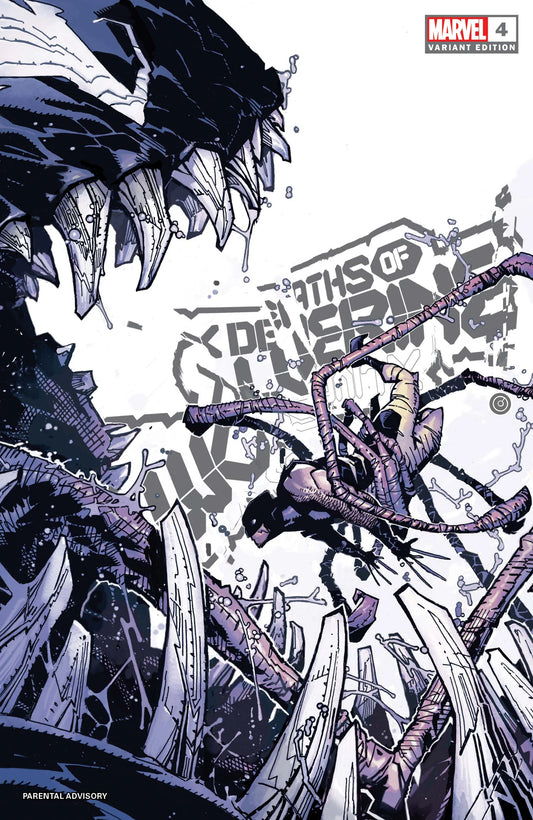 X DEATHS OF WOLVERINE #4 CHRIS BACHALO VENOM VARIANT