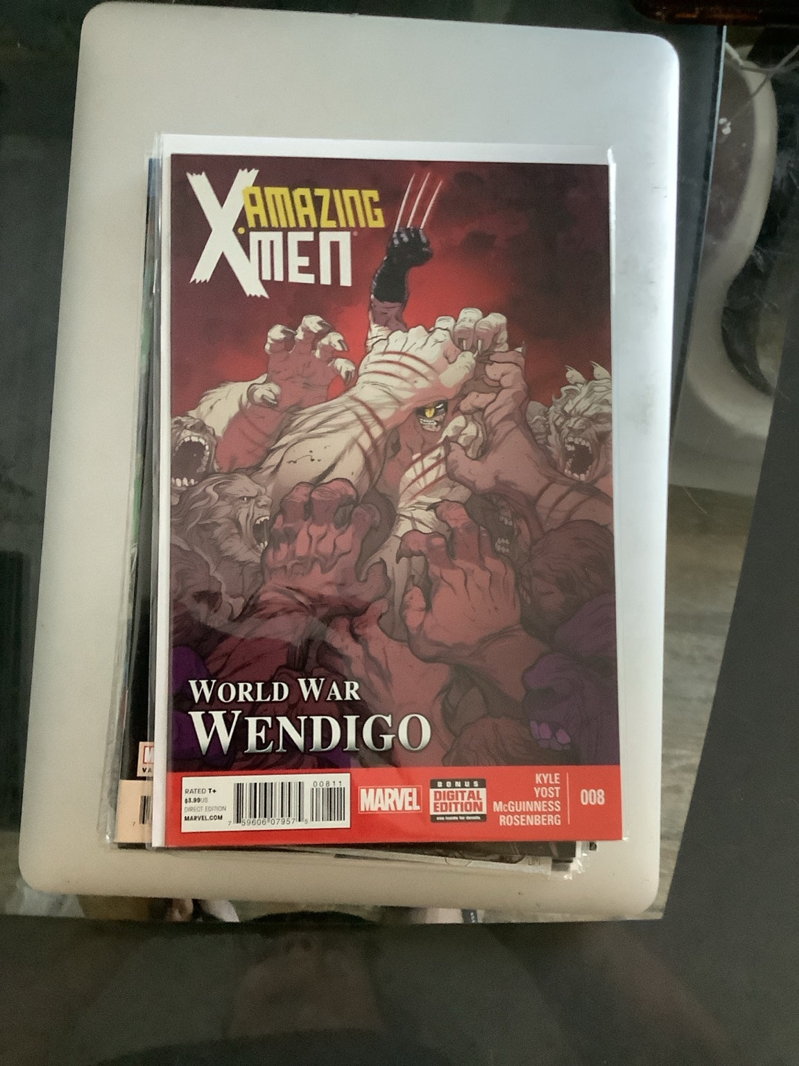 Amazing X-Men #8 photographed copy