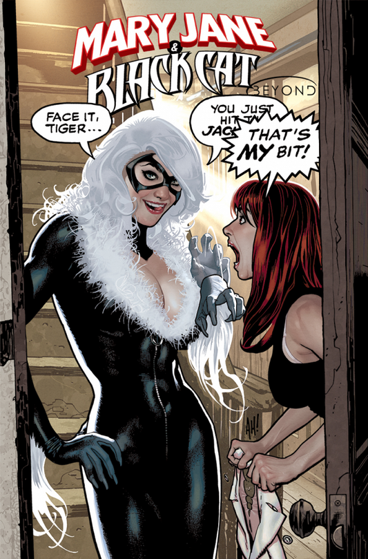 Mary Jane & Black Cat: Beyond #1 Adam Hughes 1:50 Incentive NM comic book cover