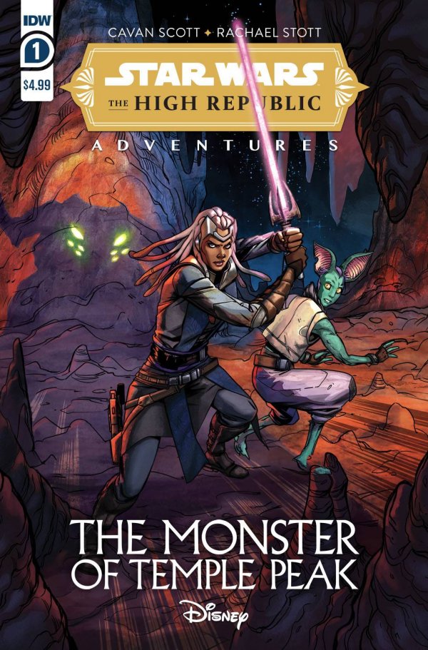 Star Wars: The High Republic Adventures — The Monster of Temple Peak #1 Cover A Rachael Stott (2021) - League of Comic Geeks cover