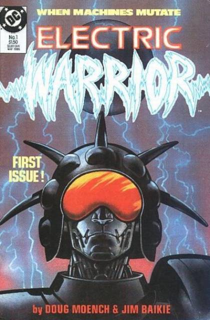 Electric Warrior #1 (1986) - League of Comic Geeks cover