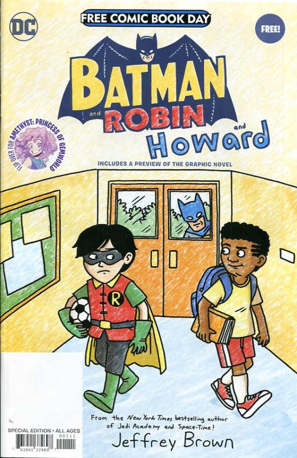 Batman and Robin and Howard / Amethyst — Free Comic Book Day Special Edition (2021)