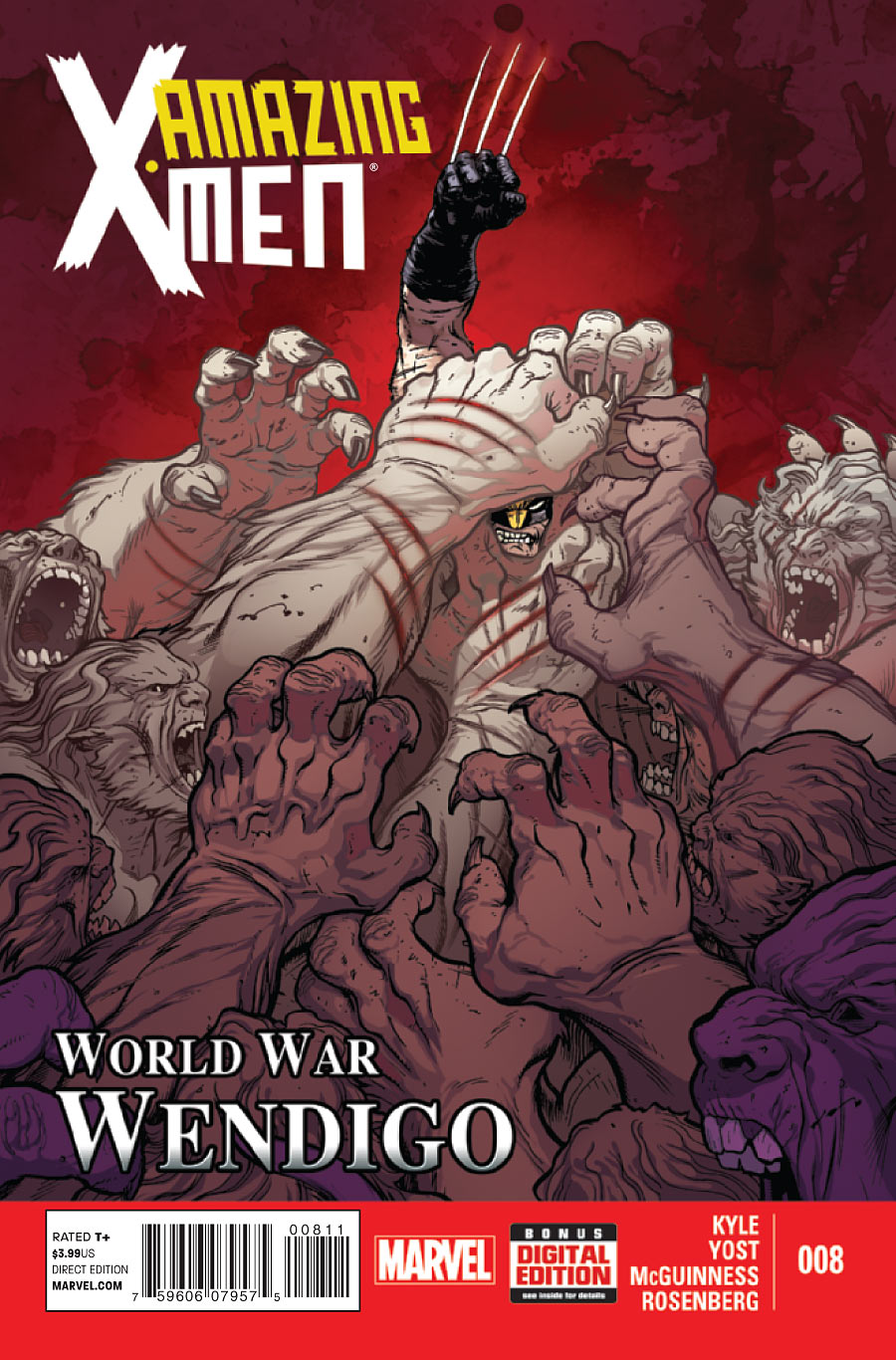 Amazing X-Men #8 (2014) - League of Comic Geeks cover