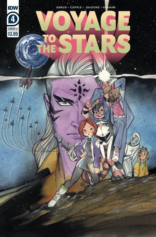 VOYAGE TO THE STARS #4 COVER A
