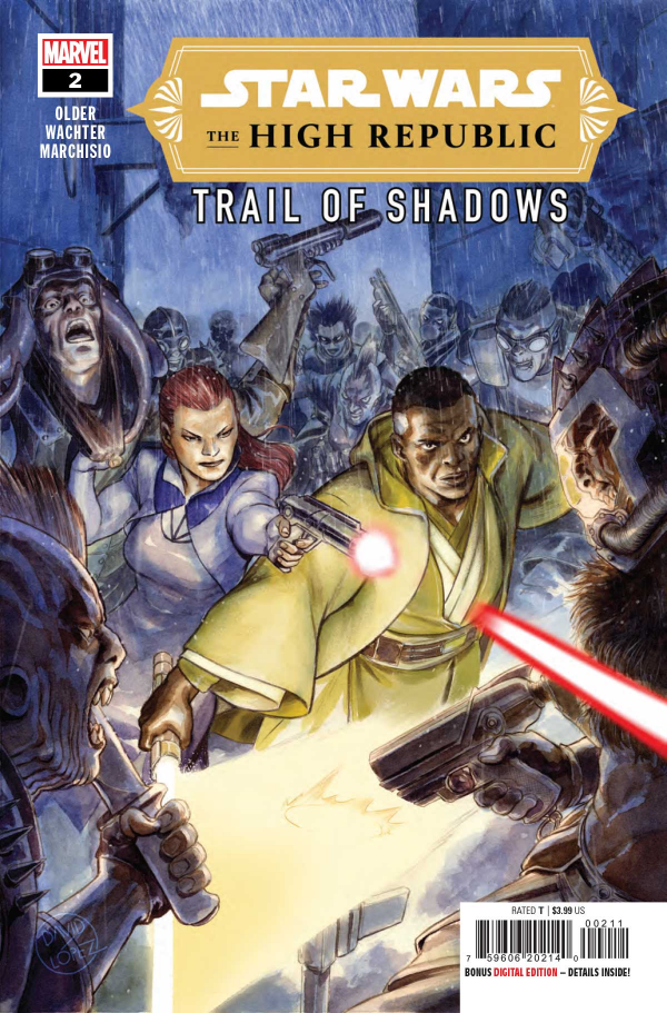 Star Wars: The High Republic — Trail of Shadows #2 Cover A David López (2021) - League of Comic Geeks cover