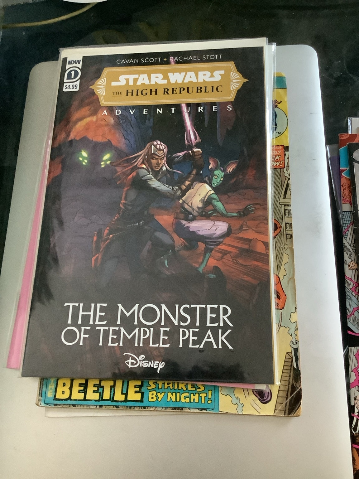 Star Wars The High Republic Adventures The Monster of Temple Peak #1 Cover A photographed copy