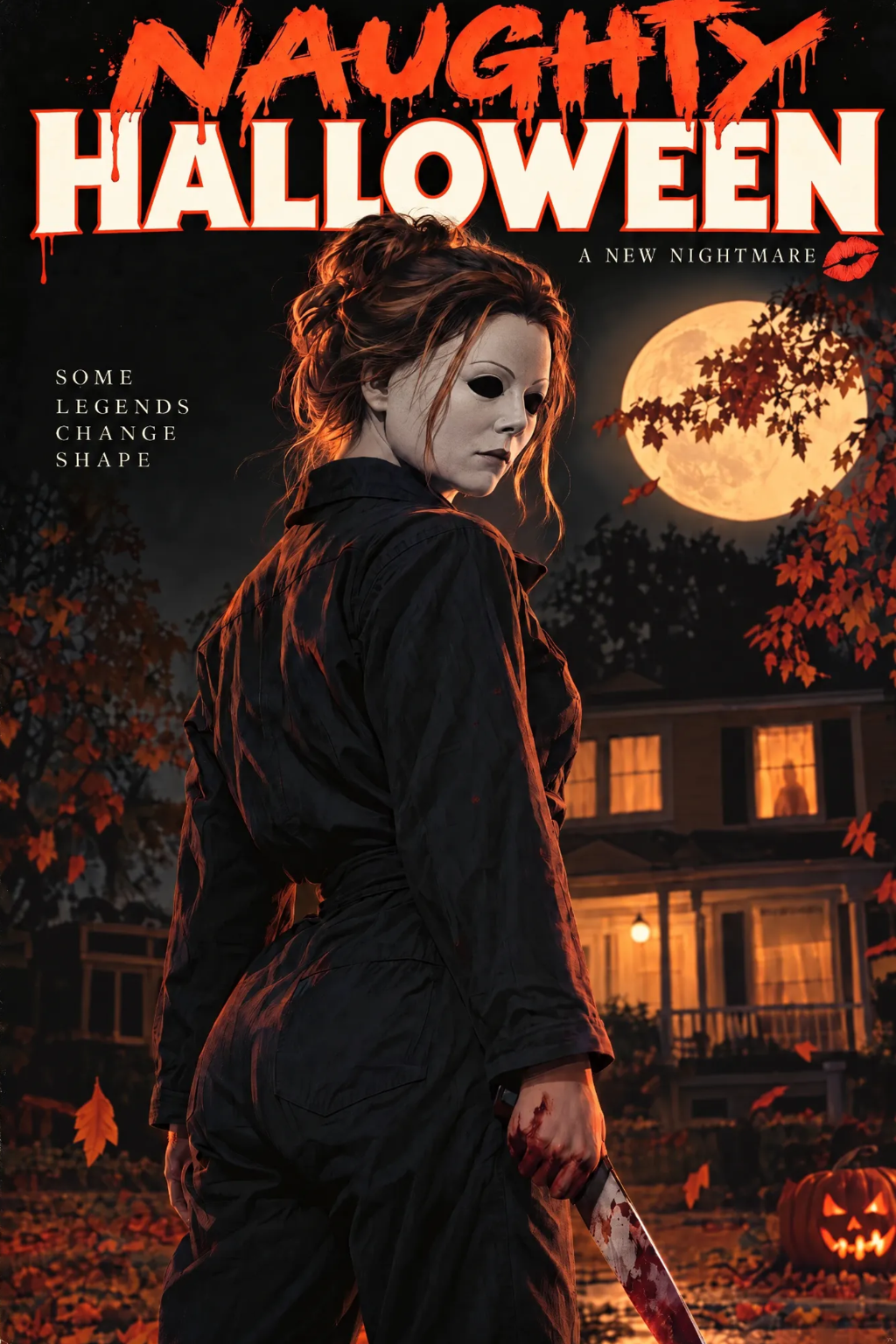Naughty Halloween — Horror Front / Naughty Back | 18+ Pre-Order front cover