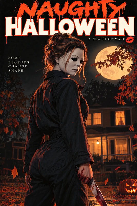 Naughty Halloween — Horror Front / Naughty Back | 18+ Pre-Order front cover