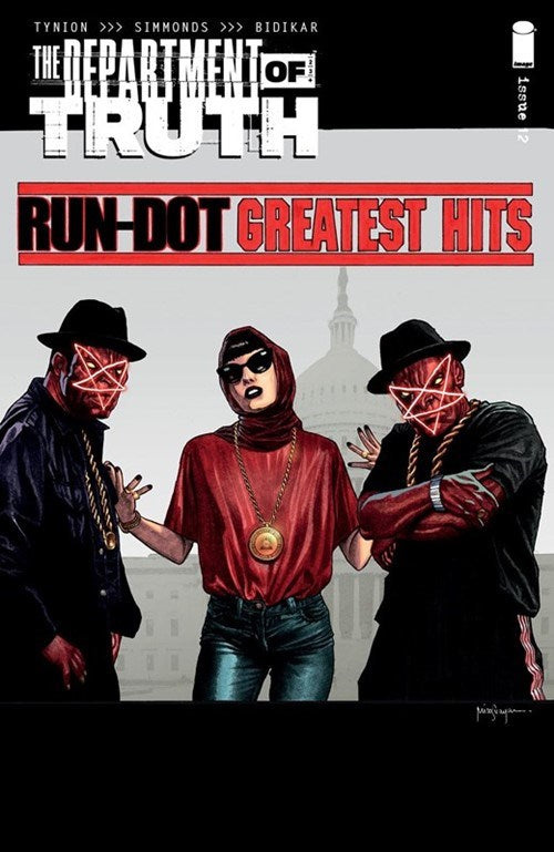 The Department of Truth #12 Mico Suayan RUN-DMC Trade Dress Variant NM comic book cover