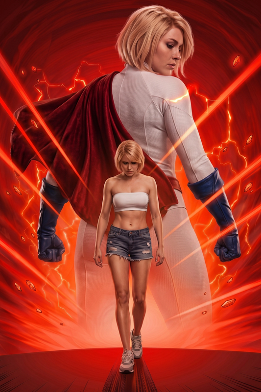 Power Girl Red Kryptonite ASM #50 Homage front cover