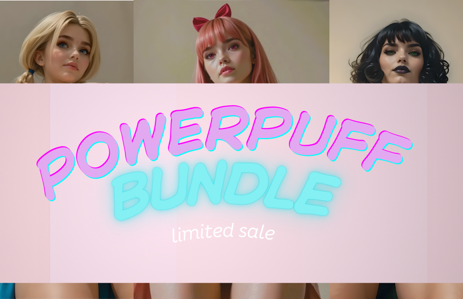 Power Puff Bundle- Virgin cover - WCB Exclusive - Ltd. 100 wcoa
