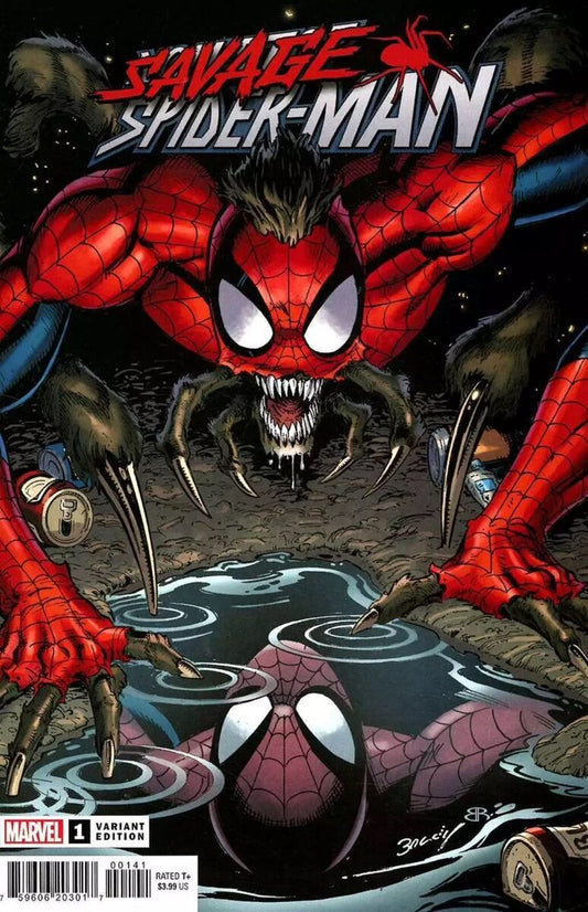 SAVAGE SPIDER-MAN #1 BAGLEY VARIANT