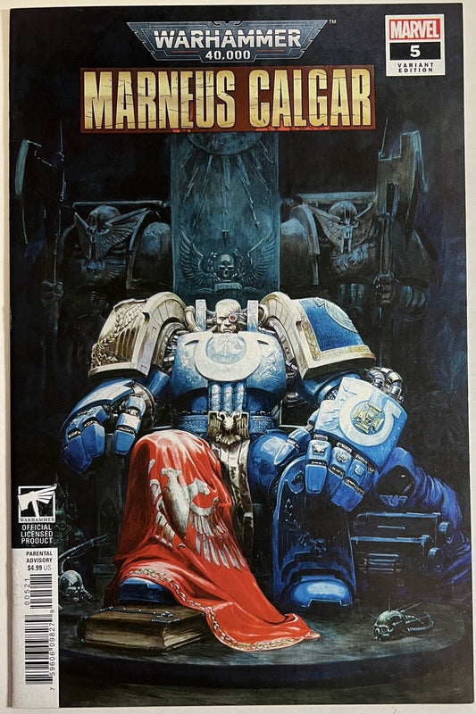 Warhammer 40k Marneus Calgar 5 Games Workshop Throne Variant Marvel