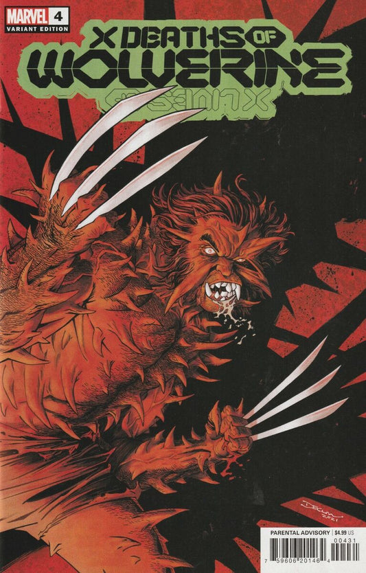 X Deaths Of Wolverine #4 Omega Spoiler Variant (2022)