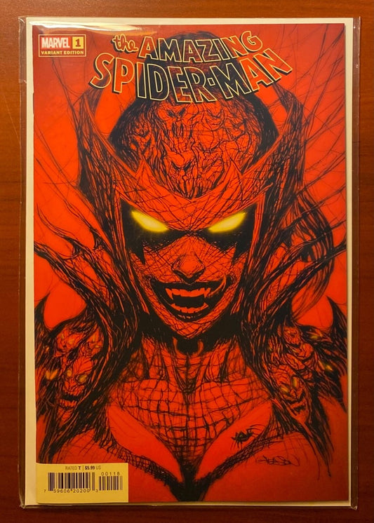 Amazing Spider-Man #1 (Patrick Gleason queen goblin webhead variant)