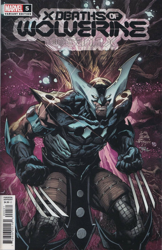 X DEATHS OF WOLVERINE #5 RYAN STEGMAN SPOILER VARIANT