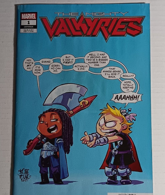 MIGHTY VALKYRIES # 1 SKOTTIE YOUNG VARIANT