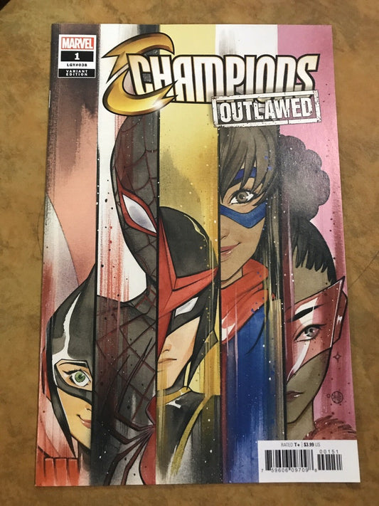 CHAMPIONS OUTLAWED #1 MOMOKO 1:50 VARIANT