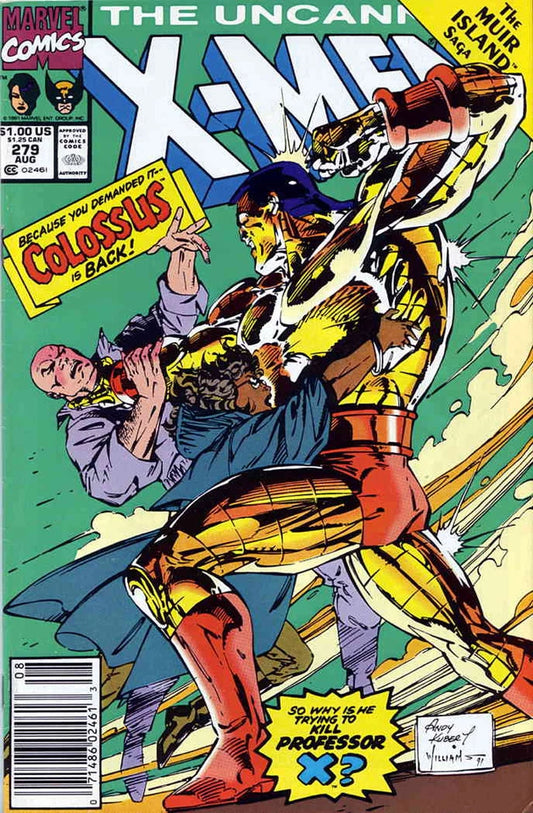 UNCANNY X-MEN #279 NEWSSTAND