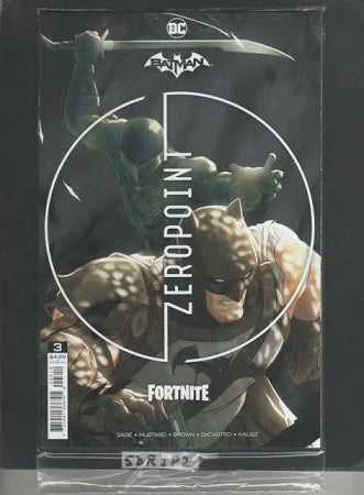 BATMAN FORTNITE ZEROPOINT #3 SEOND PRINTING POLYBAGGED